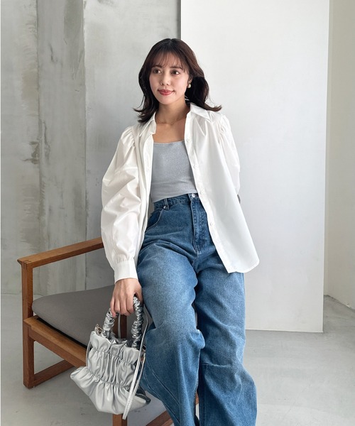 Olu.（オルドット）の「ミニギャザーバッグ（ハンドバッグ・レディース・ホワイト/パープル/シルバー/イエロー・FREE）」の17枚目の写真