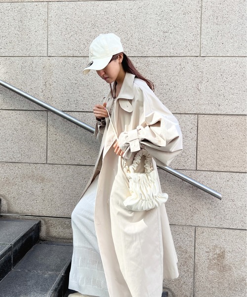 Olu.（オルドット）の「ミニギャザーバッグ（ハンドバッグ・レディース・ホワイト/パープル/シルバー/イエロー・FREE）」の9枚目の写真