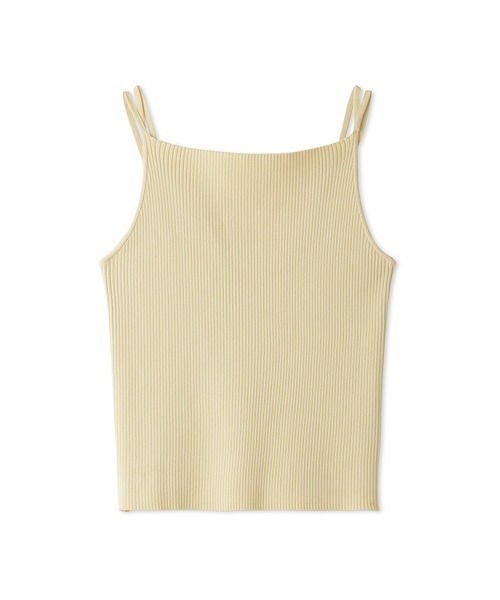 emmi(エミ)の「eco バックシャンニットキャミトップス(キャミソール・レディース・ブラック/イエロー/オレンジ・FREE)」の18枚目の写真
