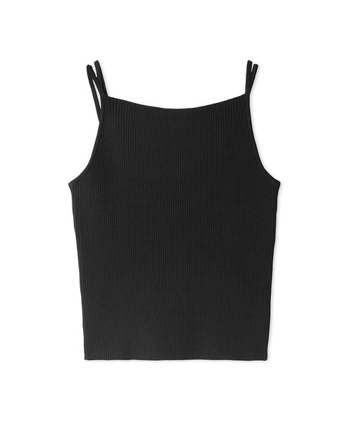 emmi(エミ)の「eco バックシャンニットキャミトップス(キャミソール・レディース・ブラック/イエロー/オレンジ・FREE)」の20枚目の写真