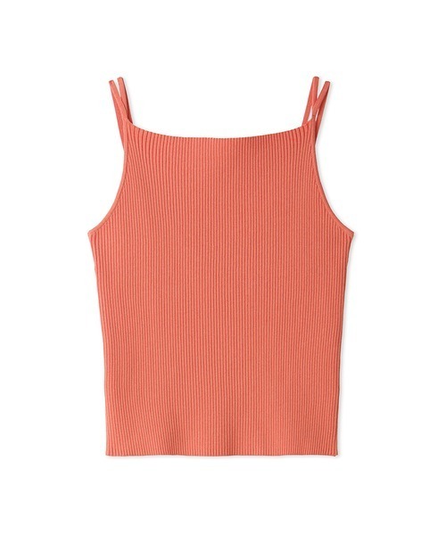 emmi(エミ)の「eco バックシャンニットキャミトップス(キャミソール・レディース・ブラック/イエロー/オレンジ・FREE)」の19枚目の写真