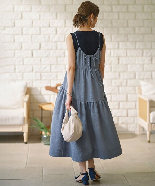 【セール】【WEB限定カラーあり】ニットタンクトップ（タンクトップ）｜組曲（クミキョク）