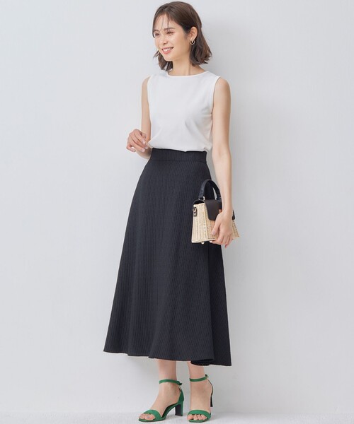 【セール】【WEB限定カラーあり】ニットタンクトップ（タンクトップ）｜組曲（クミキョク）