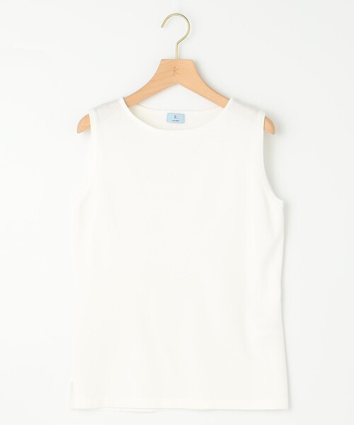 【セール】【WEB限定カラーあり】ニットタンクトップ（タンクトップ）｜組曲（クミキョク）