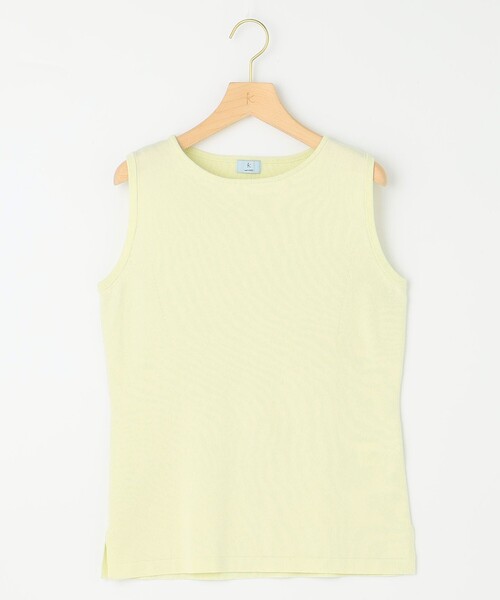 【セール】【WEB限定カラーあり】ニットタンクトップ（タンクトップ）｜組曲（クミキョク）