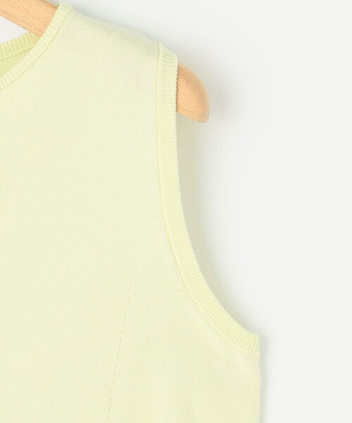 【セール】【WEB限定カラーあり】ニットタンクトップ（タンクトップ）｜組曲（クミキョク）