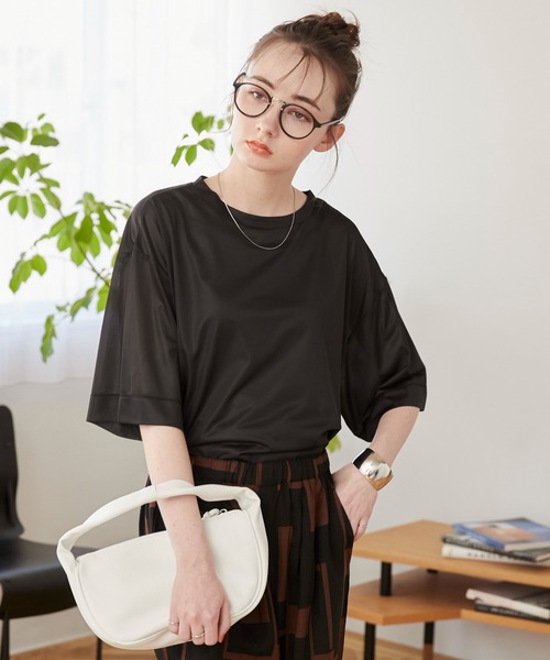美品　nudevintage シアーカットソー High Neck Sheer Top / 05Nude｜ハイネックシアートップス – MARTE