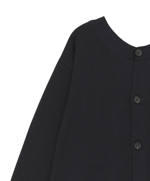 ZUCCa（ズッカ）の「ハイストレッチコットン / ニットカーディガン / (O)（カーディガン/ボレロ・レディース・ネイビー/ホワイト/ブルー・M size）」の5枚目の写真