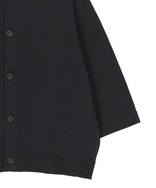 ZUCCa（ズッカ）の「ハイストレッチコットン / ニットカーディガン / (O)（カーディガン/ボレロ・レディース・ネイビー/ホワイト/ブルー・M size）」の7枚目の写真