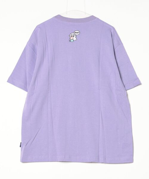 GRAF&WU(グラフアンドユー)の「『GRAF&WU/グラフアンドウー』キャラゴーストTEE 【CN】(Tシャツ/カットソー・レディース・C/パープル/ブラック系1/A・XL)」の12枚目の写真