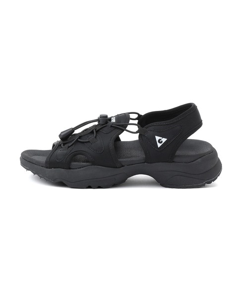 GERRY（ジェリー）の「【GERRY/ジェリー別注】アジャストスピンドルスニーカーサンダル/リンクコーデ（サンダル・レディース・ブラック/キナリ・22.5cm/23.5cm/24.5cm）」の7枚目の写真