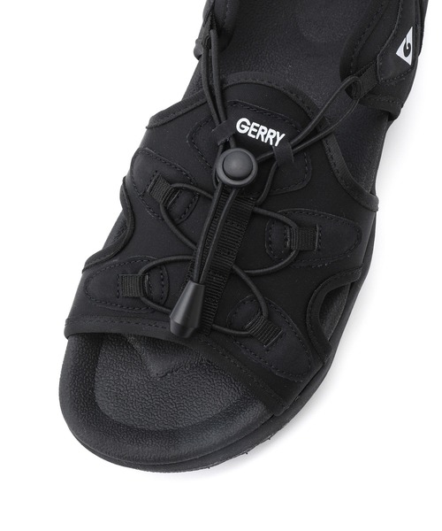GERRY（ジェリー）の「【GERRY/ジェリー別注】アジャストスピンドルスニーカーサンダル/リンクコーデ（サンダル・レディース・ブラック/キナリ・22.5cm/23.5cm/24.5cm）」の9枚目の写真