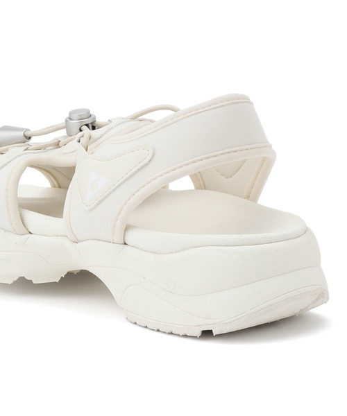 GERRY（ジェリー）の「【GERRY/ジェリー別注】アジャストスピンドルスニーカーサンダル/リンクコーデ（サンダル・レディース・ブラック/キナリ・22.5cm/23.5cm/24.5cm）」の12枚目の写真