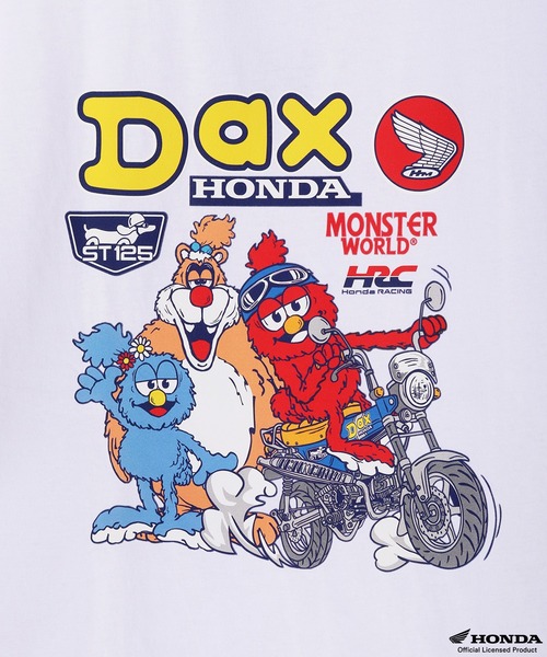 WESTSEA(ウエストシー)の「Honda × MONSTER WORLD 半袖 クルーTシャツ(Tシャツ/カットソー・メンズ・ブラック系その他/ネイビー系/ブラック/ネイビー/ホワイト/ホワイト系その他・M/L)」の10枚目の写真