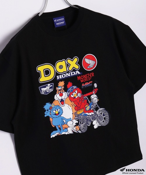 WESTSEA(ウエストシー)の「Honda × MONSTER WORLD 半袖 クルーTシャツ(Tシャツ/カットソー・メンズ・ブラック系その他/ネイビー系/ブラック/ネイビー/ホワイト/ホワイト系その他・M/L)」の17枚目の写真