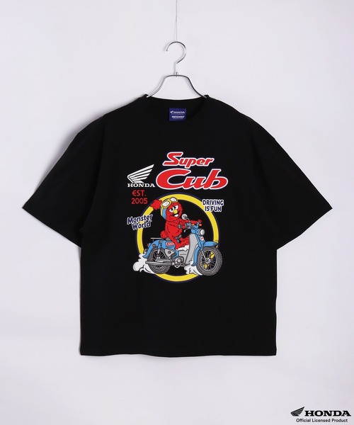 Honda × MONSTER WORLD 半袖 クルーTシャツ（Tシャツ/カットソー