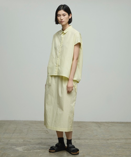 nicholson and nicholson（ニコルソンアンドニコルソン）の「TENDER-W（シャツ/ブラウス・レディース・ネイビー/イエロー・38）」の10枚目の写真