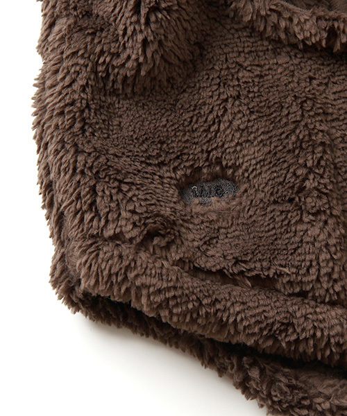 こども ビームス（コドモビームス）の「TALC / mimi ボア ハット (2～8y)（ニットキャップ/ビーニー・キッズ・グレー/ブラウン/クリーム・2-4Y/6-8Y）」の9枚目の写真