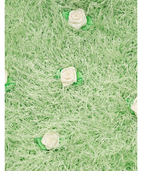 Little sunny bite（リトルサニーバイト）の「/Little Sunny Bite/knitting bag（ハンドバッグ・レディース・グリーン/ピンク/ブルー・FREE）」の7枚目の写真