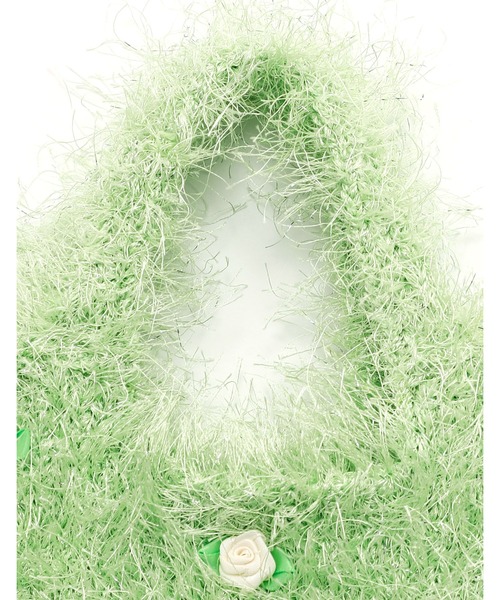 Little sunny bite（リトルサニーバイト）の「/Little Sunny Bite/knitting bag（ハンドバッグ・レディース・グリーン/ピンク/ブルー・FREE）」の9枚目の写真