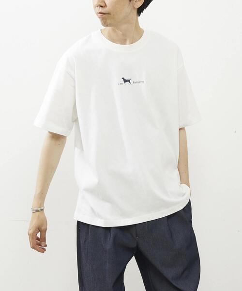 MASTER FRAME（マスターフレーム ）の「【MASTER FRAME/マスターフレーム】ラブラドールレトリバーTシャツ（Tシャツ/カットソー・メンズ・ホワイト系その他/ホワイト系その他2/ホワイト系その他3/ブルー系その他/ブルー系その他2/ブルー系その他3・2/3/4/1）」の2枚目の写真