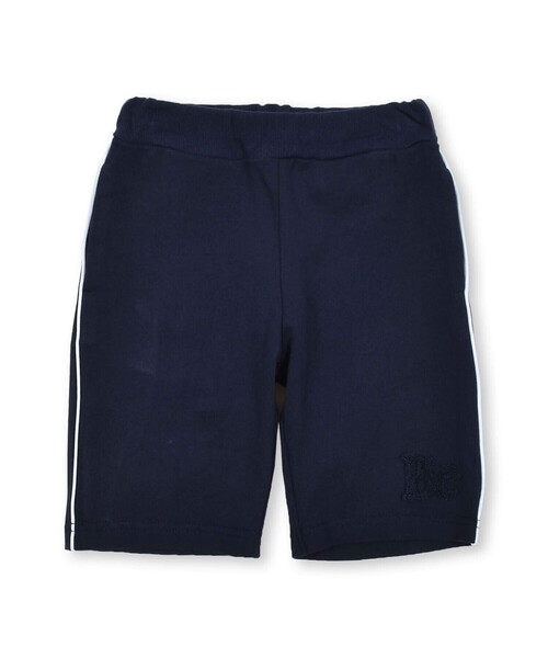 BeBe（ベベ）の「ミニウラケサガラ刺しゅうロゴハーフパンツ(80~150cm)（スウェットパンツ・キッズ・グレー/ネイビー・90cm/140cm/150cm/110cm/100cm/120cm/130cm/80ｃｍ）」の8枚目の写真