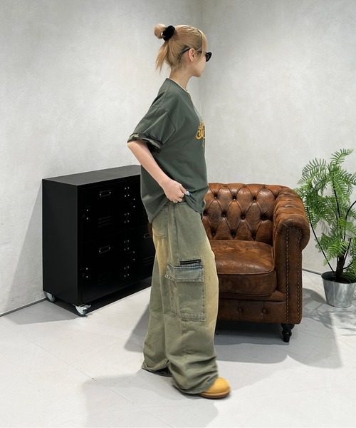 sedacle(セダクル)の「2way迷彩TEE(Tシャツ/カットソー・メンズ・カーキ/アイボリー・SMALL/MEDIUM/LARGE)」の15枚目の写真