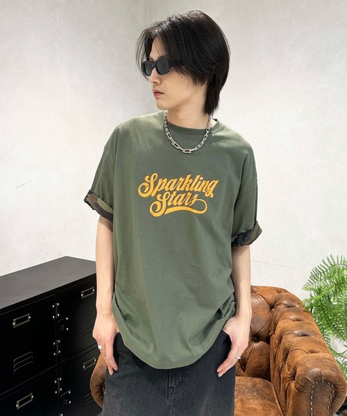 2way迷彩TEE（Tシャツ/カットソー）｜sedacle（セダクル）の