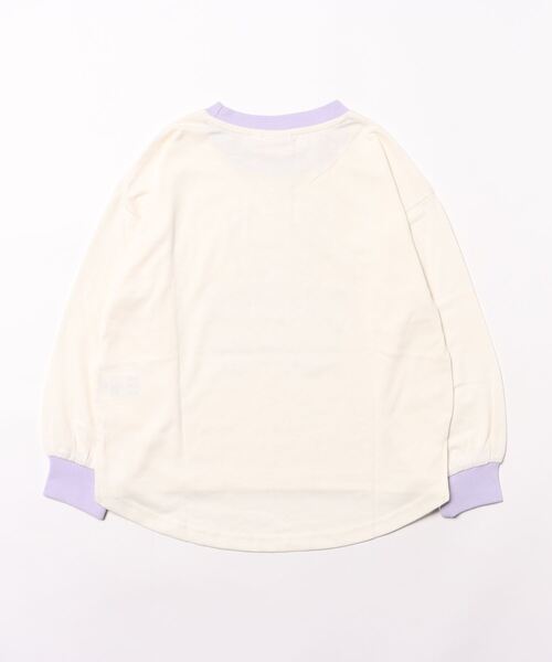 PINK-latte(ピンクラテ)の「PINK-latte SPORTS/ピンクラテ 長袖Tシャツ(Tシャツ/カットソー・キッズ・ブラック/オフホワイト・130/140/150/160)」の3枚目の写真