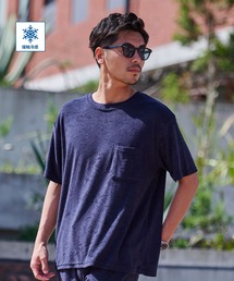 『CavariA/キャバリア』接触冷感パイル半袖Tシャツ