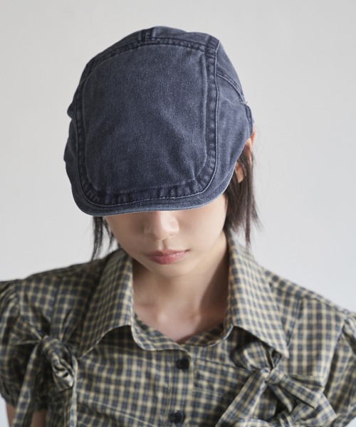 UNE MANSION（ユヌマンション）の「[サイズ調節可能] ビンテージハンチングキャップ（ハンチング/ベレー帽・レディース・ブラック/レッド/ベージュ/ネイビー・ONE SIZE）」の22枚目の写真