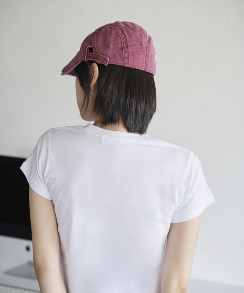 UNE MANSION（ユヌマンション）の「[サイズ調節可能] ビンテージハンチングキャップ（ハンチング/ベレー帽・レディース・ブラック/レッド/ベージュ/ネイビー・ONE SIZE）」の17枚目の写真