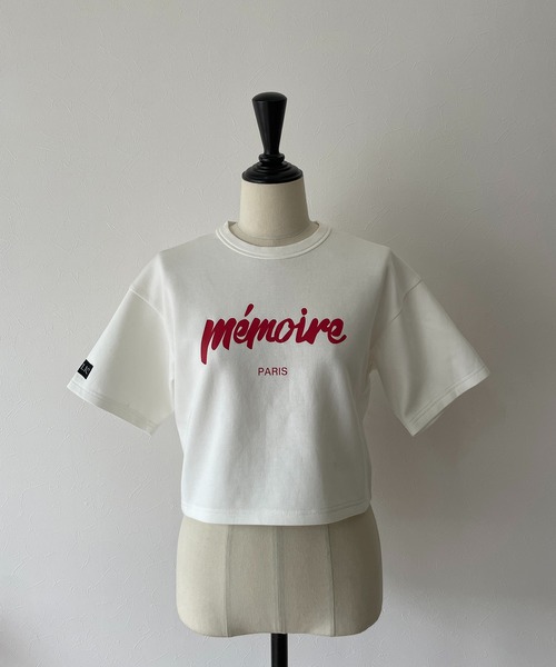 RANCLIC（ランクリック）の「memoire logo miniT【RC】（Tシャツ/カットソー・レディース・ブラック/レッド・FREE）」の22枚目の写真