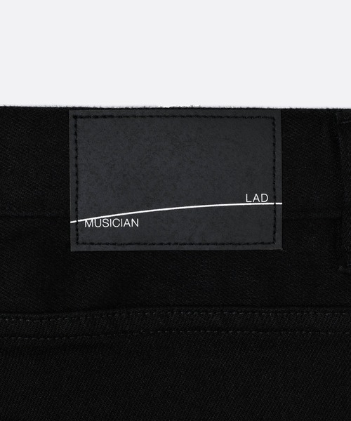 LAD MUSICIAN(ラッドミュージシャン)の「STRETCH DENIM SLIM FLARE PANTS(デニムパンツ・メンズ・ブラック・46/44/42)」の2枚目の写真