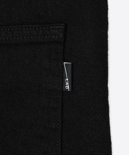 LAD MUSICIAN(ラッドミュージシャン)の「STRETCH DENIM SLIM FLARE PANTS(デニムパンツ・メンズ・ブラック・46/44/42)」の3枚目の写真