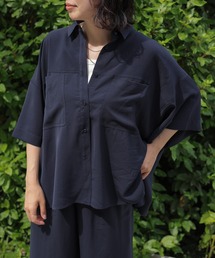 LEPSIM | マルチメリットカルゼ5分袖シャツ 124076(シャツ/ブラウス)