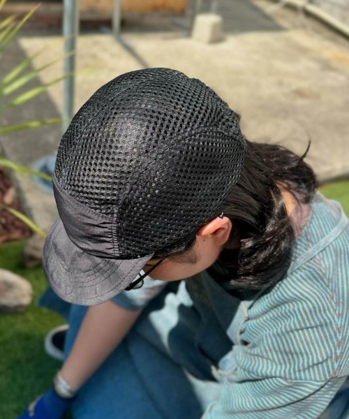 DTN SHELTECH MESH CAP BLACK/ DTN シェルテック メッシュ キャップ