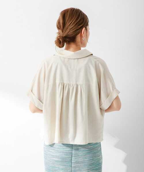 ブラウス シャツ リネン混クロップドドルマンシャツ レディース URBAN RESEARCH Sonny Label ブラウス シャツ リネン混