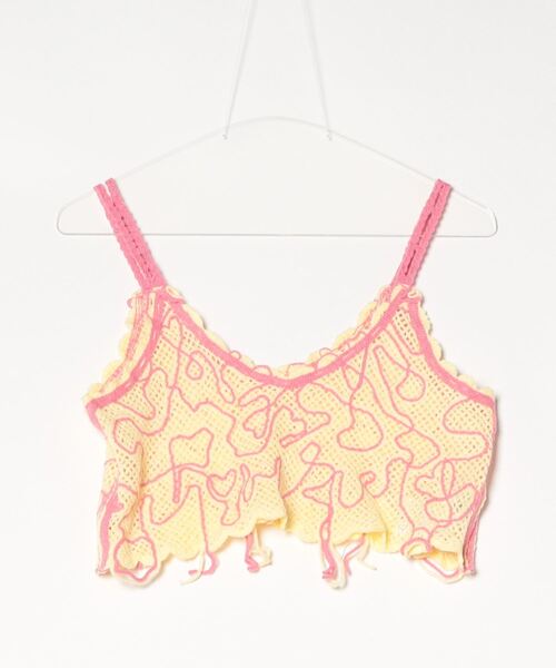 Solace（ソレイス）の「デザインニットキャミトップス（キャミソール・レディース・イエロー/グリーン/ネイビー・FREE）」の17枚目の写真