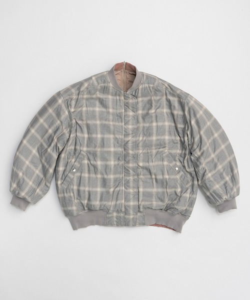 リバーシブルビッグボンバージャケット / Reversible Big Bomber