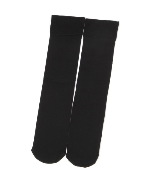 BAYFLOW(ベイフロー)の「シアーハイソックス(ソックス/靴下・レディース・ブラック/グレー・FREE)」の4枚目の写真