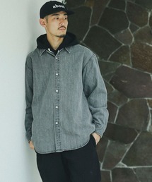 【ビームスの百名品】デニム レギュラーカラー シャツ