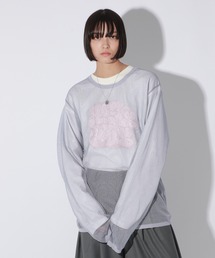 Anui | 【UNISEX】シアーグラフィティニット(ニット/セーター)