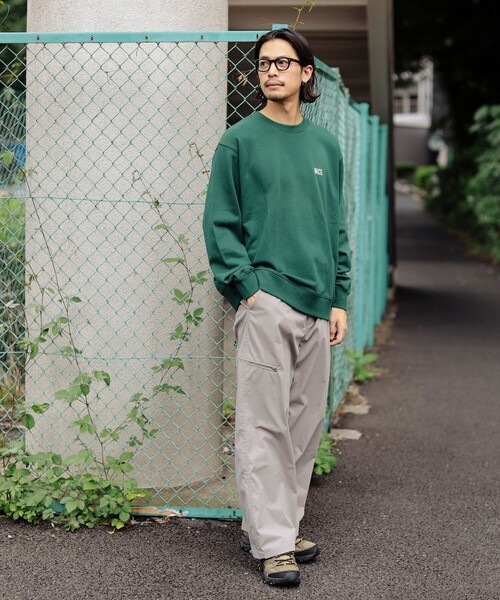 B:MING by BEAMS（ビーミングバイビームス）の「エンブロイダリー NiCE ロゴ クルーネック スウェット（スウェット・メンズ・ブラック/グリーン・SMALL/MEDIUM/LARGE/X-LARGE）」の9枚目の写真