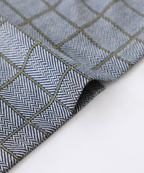 n'OrLABEL（ノアールレーベル）の「『ヘリンボーンチェック柄ナロースカート』（スカート・レディース・チャコール/ネイビー・2/1）」の18枚目の写真