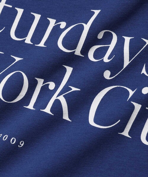 Saturdays NYC(サタデーズ ニューヨークシティ )の「Miller Standard SS TEE(Tシャツ/カットソー・メンズ・レッド/ブルー・XL/S/M/L/X-SMALL)」の8枚目の写真
