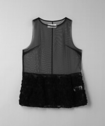 JANE SMITH / JOHN SMITH | ＜JANE SMITH＞フラワーエンブロイダリー チュール ミニドレス(ワンピース)