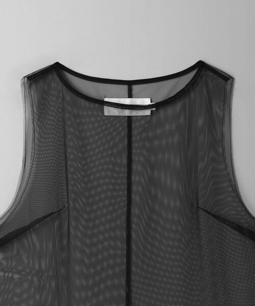 JANE SMITH / JOHN SMITH（ジェーンスミスジョンスミス）の「＜JANE SMITH＞フラワーエンブロイダリー チュール ミニドレス（ワンピース・レディース・ブラック・38）」の3枚目の写真