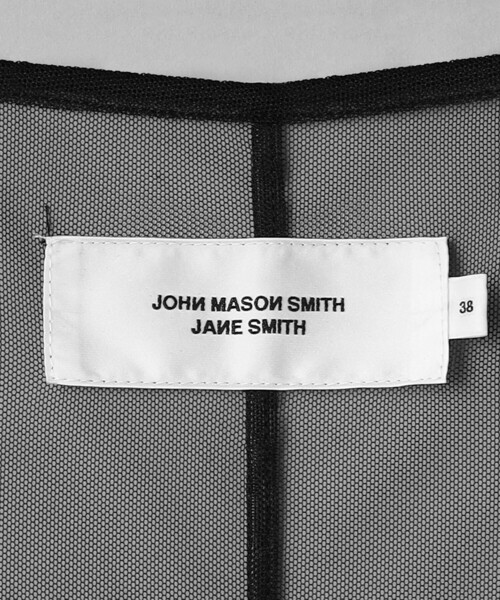 JANE SMITH / JOHN SMITH（ジェーンスミスジョンスミス）の「＜JANE SMITH＞フラワーエンブロイダリー チュール ミニドレス（ワンピース・レディース・ブラック・38）」の7枚目の写真