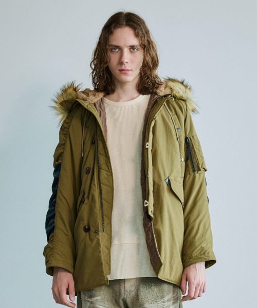 リップストップN-3Bフライトジャケット（ミリタリージャケット